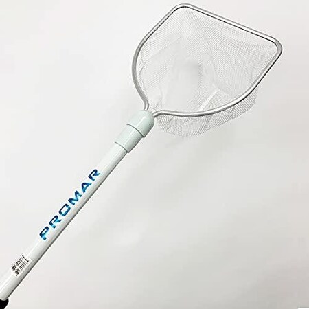 Promar Deluxe Baitwell Net Float Pvc HandleWhite Mesh LN-410